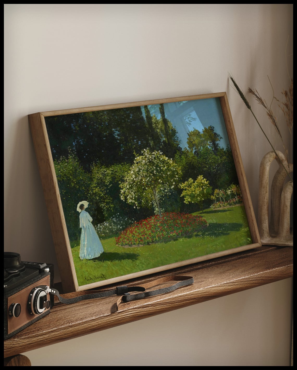 Lady in the Garden