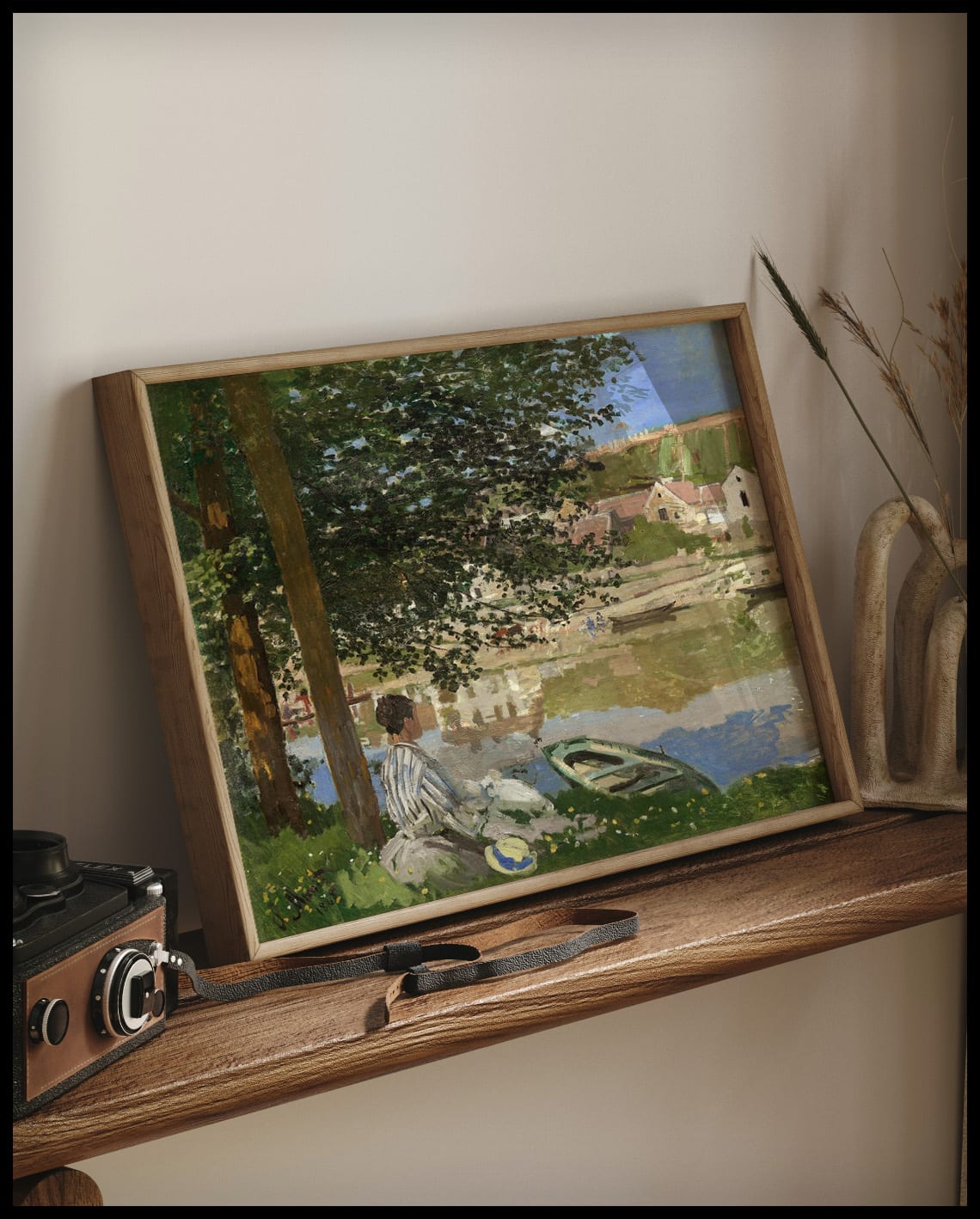 On the Bank of the Seine, Bennecourt