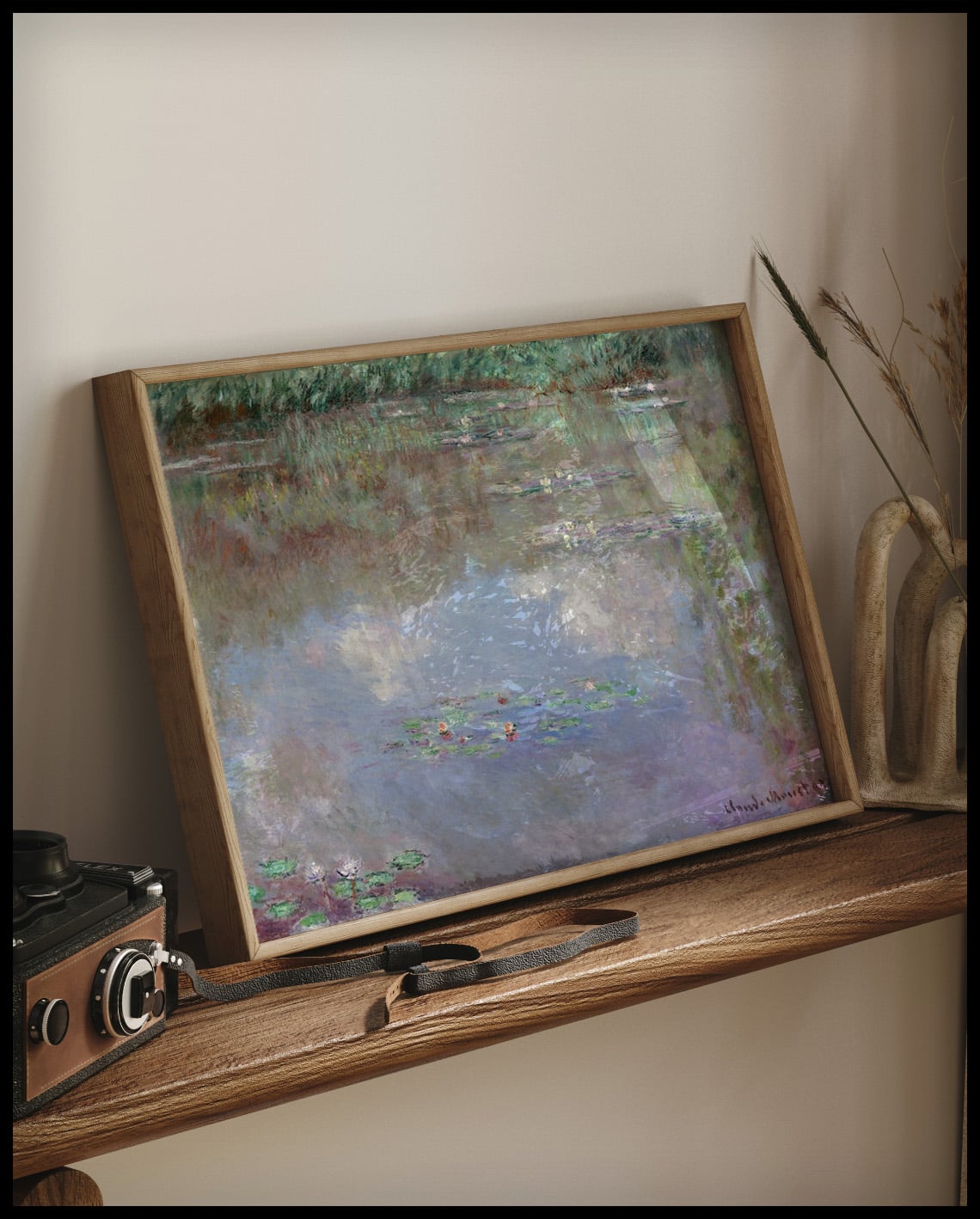 The Water-Lily Pond (Clouds)