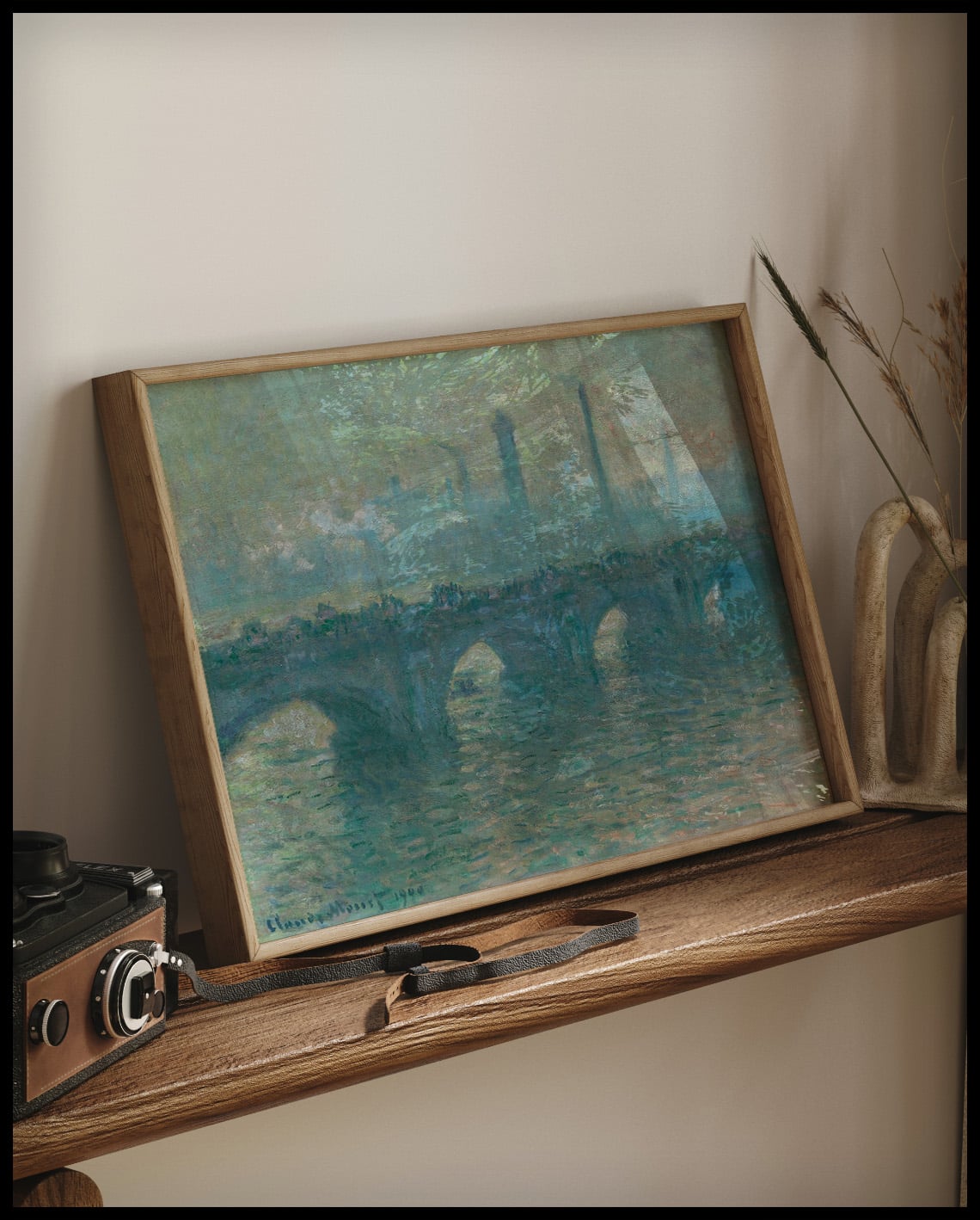 Waterloo Bridge (Gray Weather)