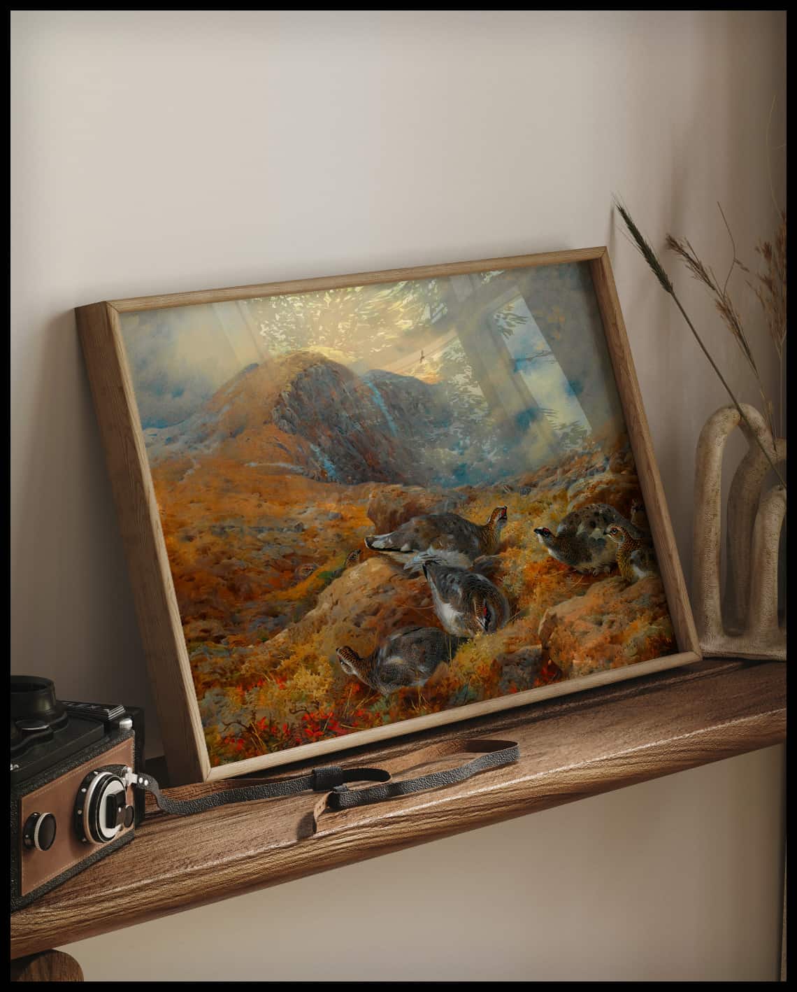 Alpenschneehuhn Poster