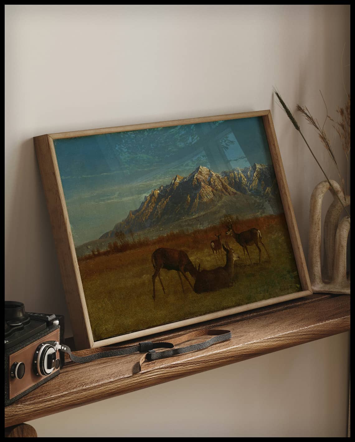 Deer In Mountain Home