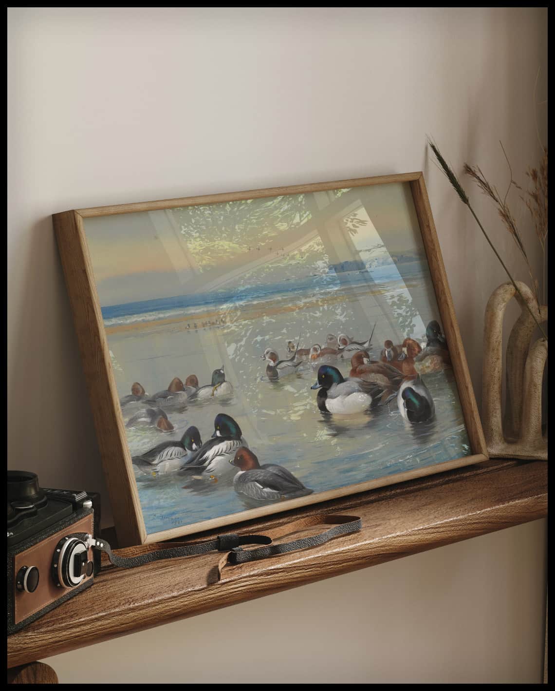 Entenschwarm Poster