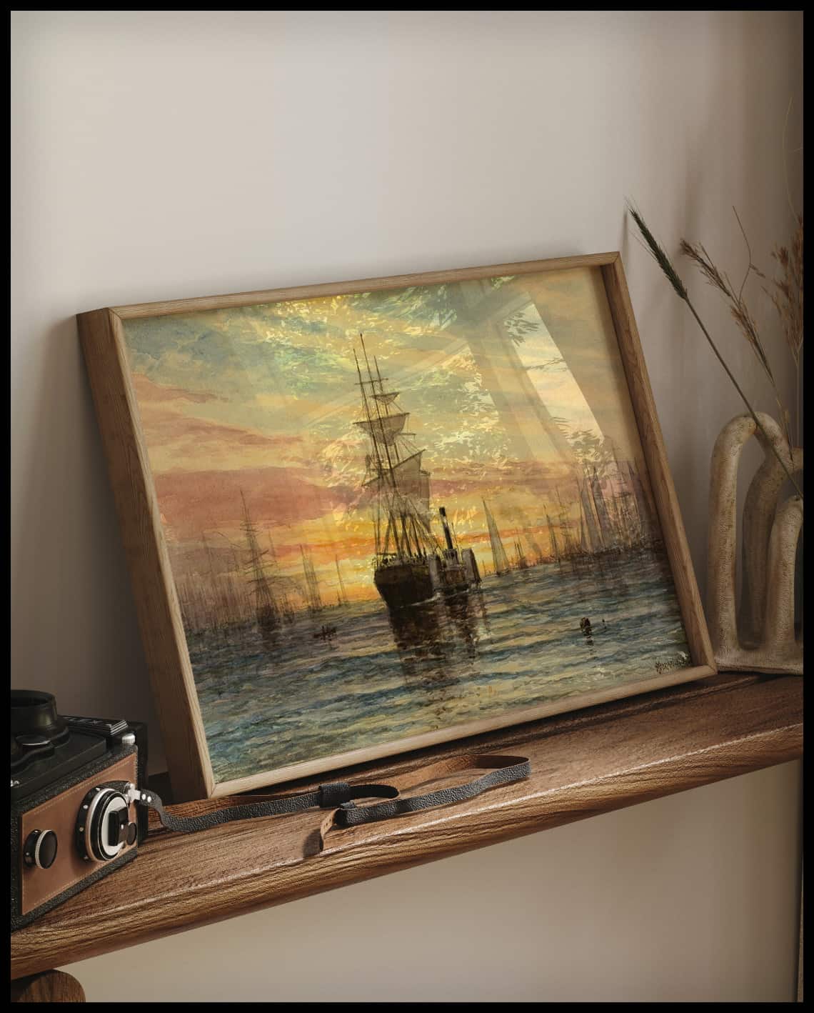 Scène du port