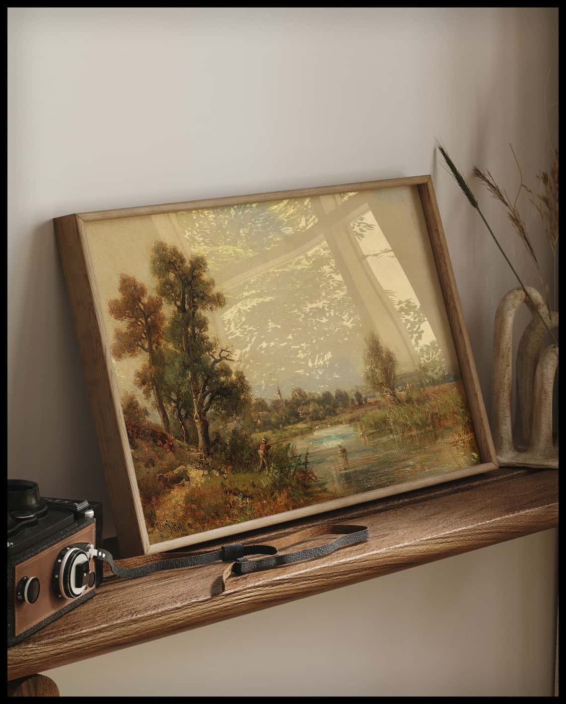 Small river landscape