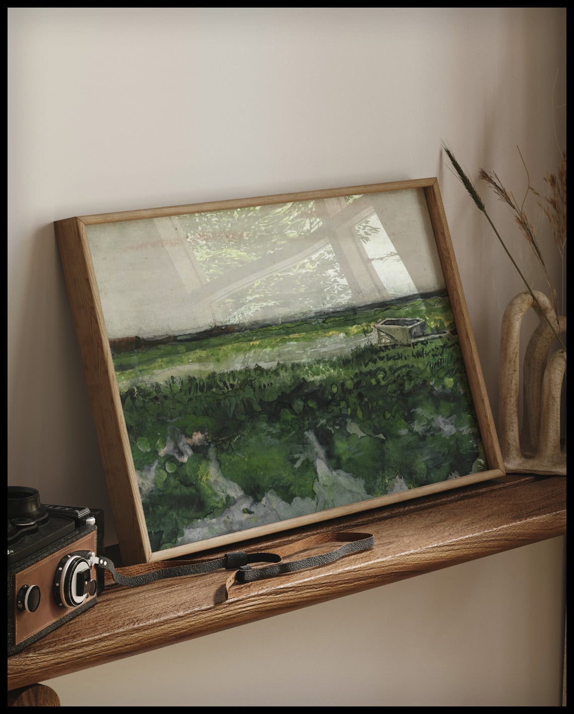Landscape with Wheelbarrow