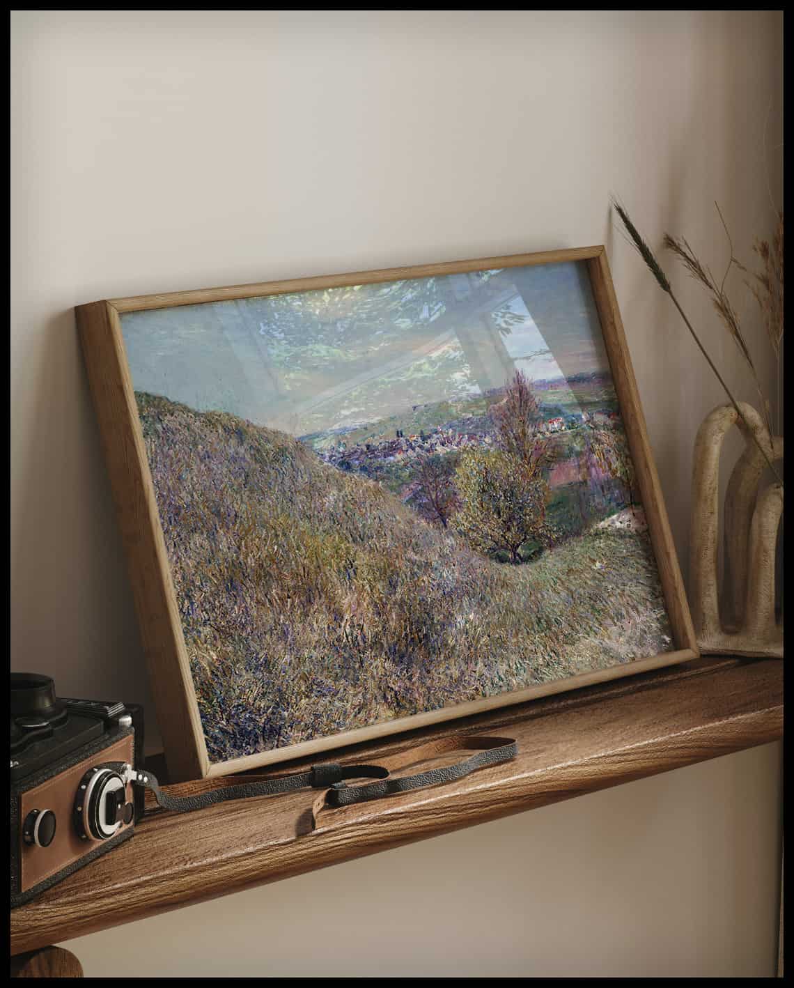 On The Hills Of Moret In Spring