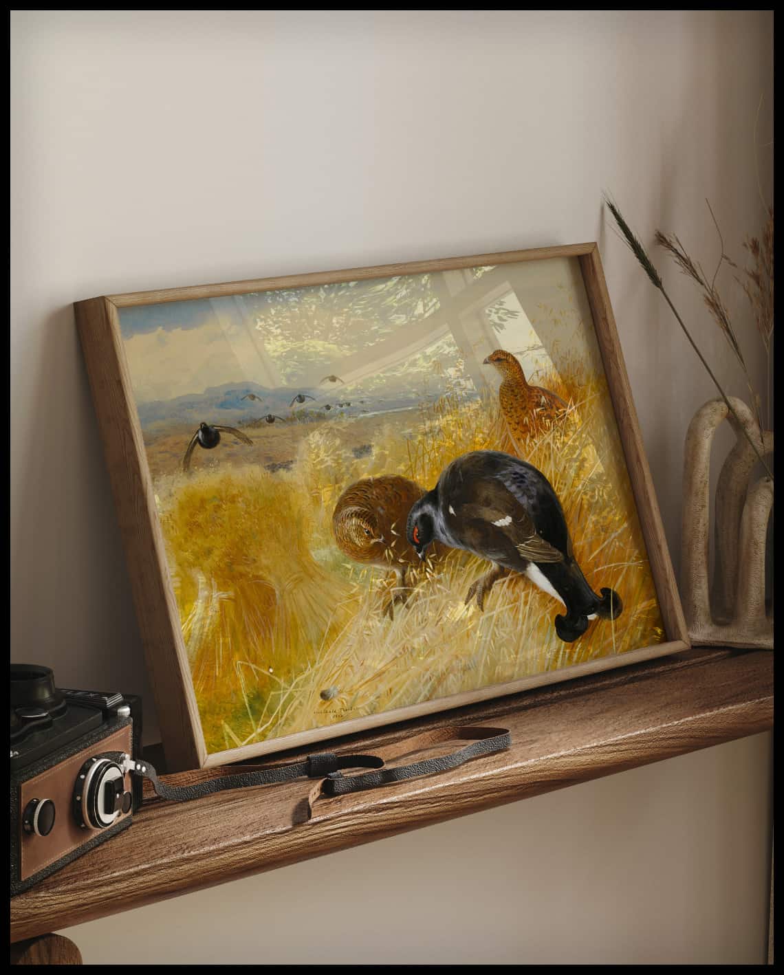 Vogelschwarm Poster