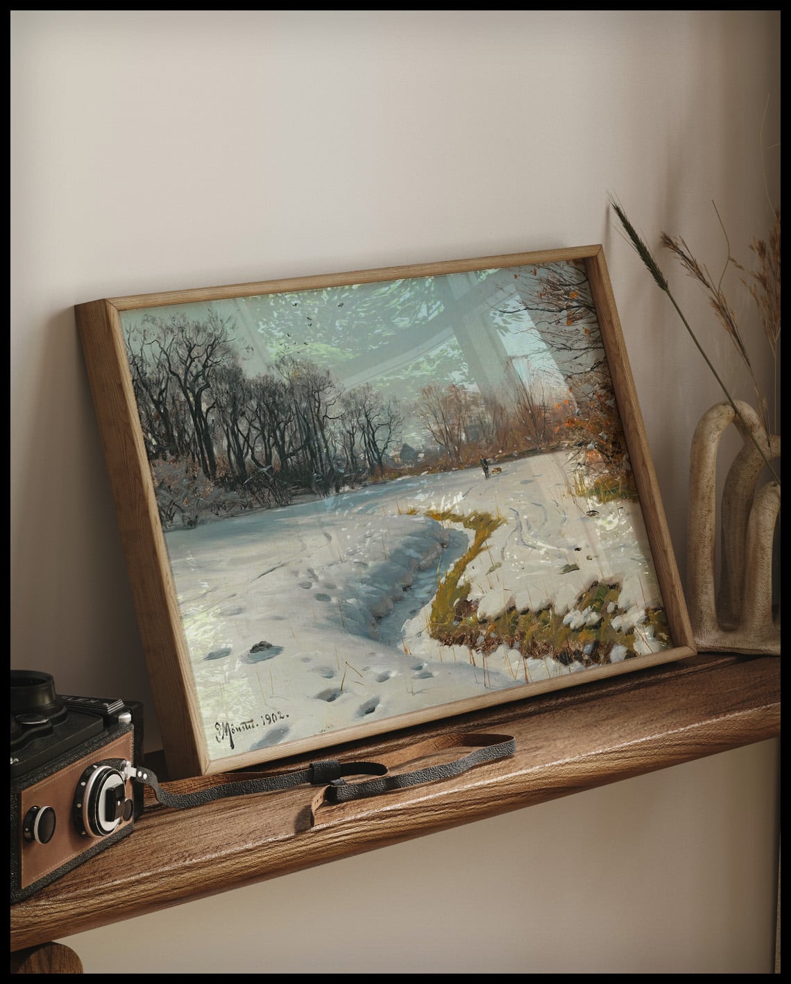 A sunny winter's day