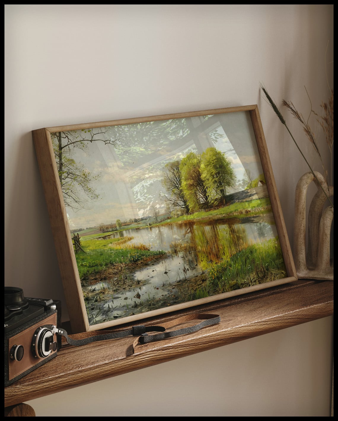 Landscape on a spring day