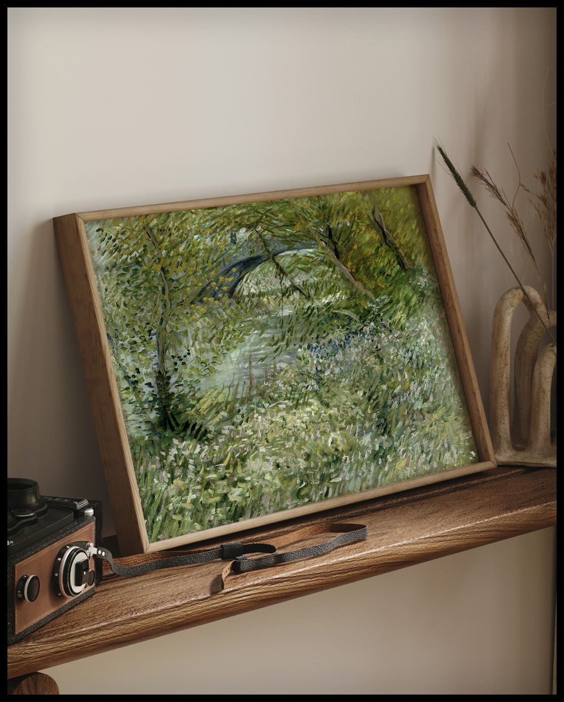 River Bank in Springtime