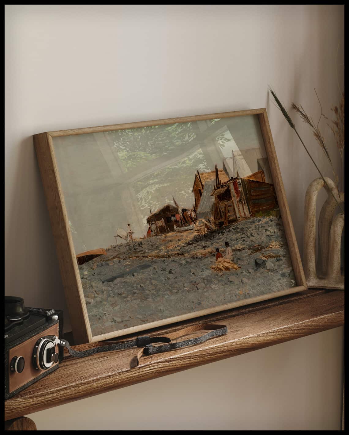 Village de la pêche au saumon