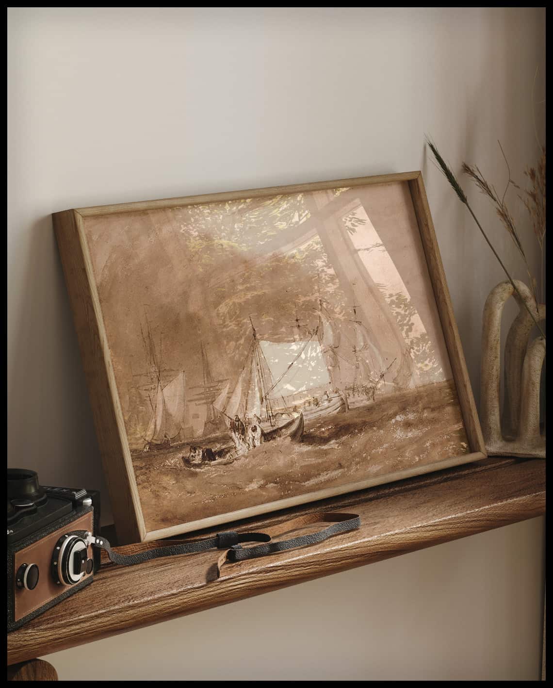 Scène d'expédition