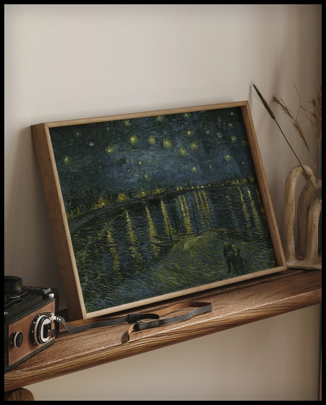 Starry night over the Rhone