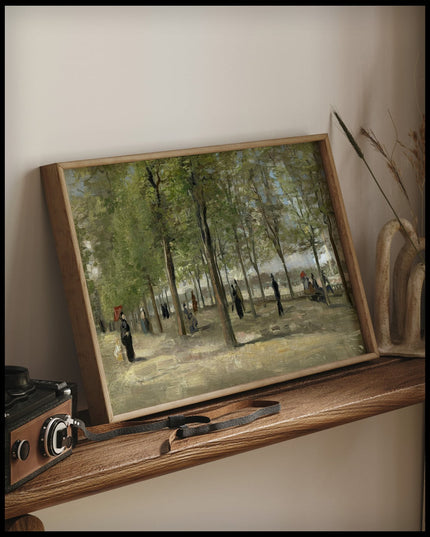 Terrace in the Luxembourg Garden