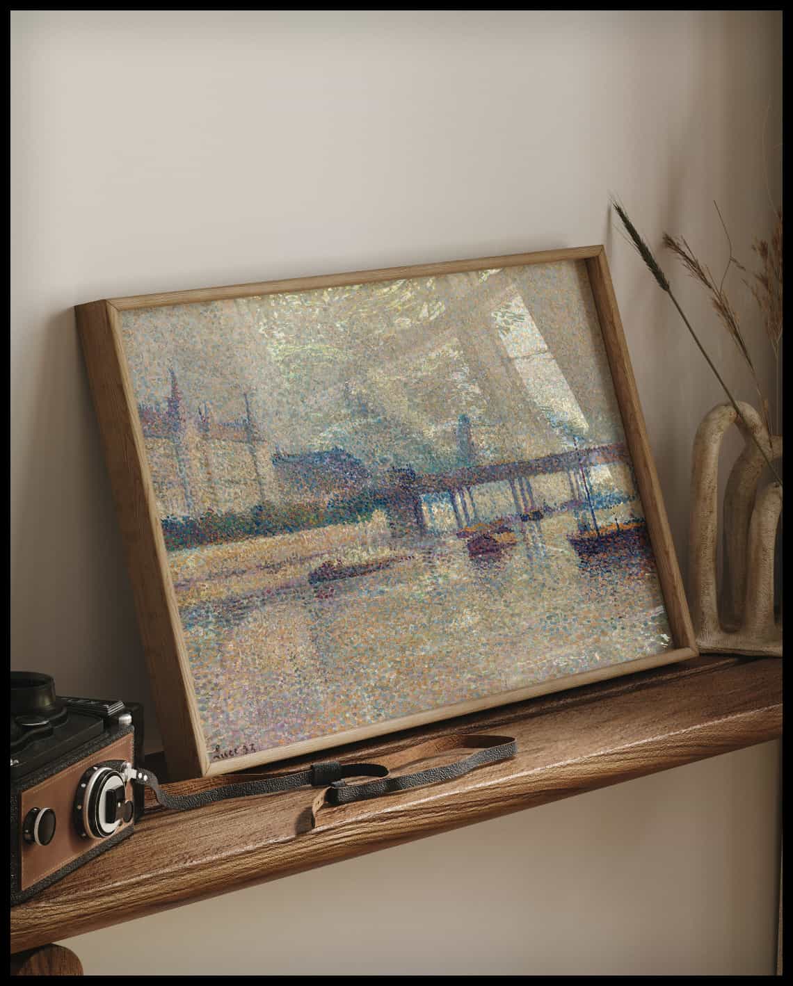 The Banks Of The Seine River In Paris