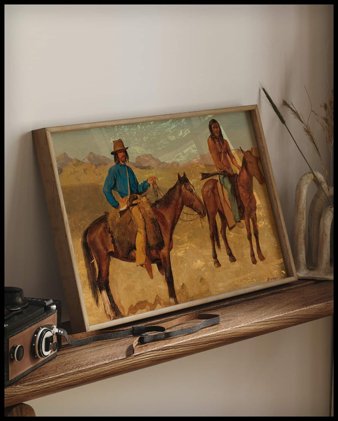 Trappeur et Indien