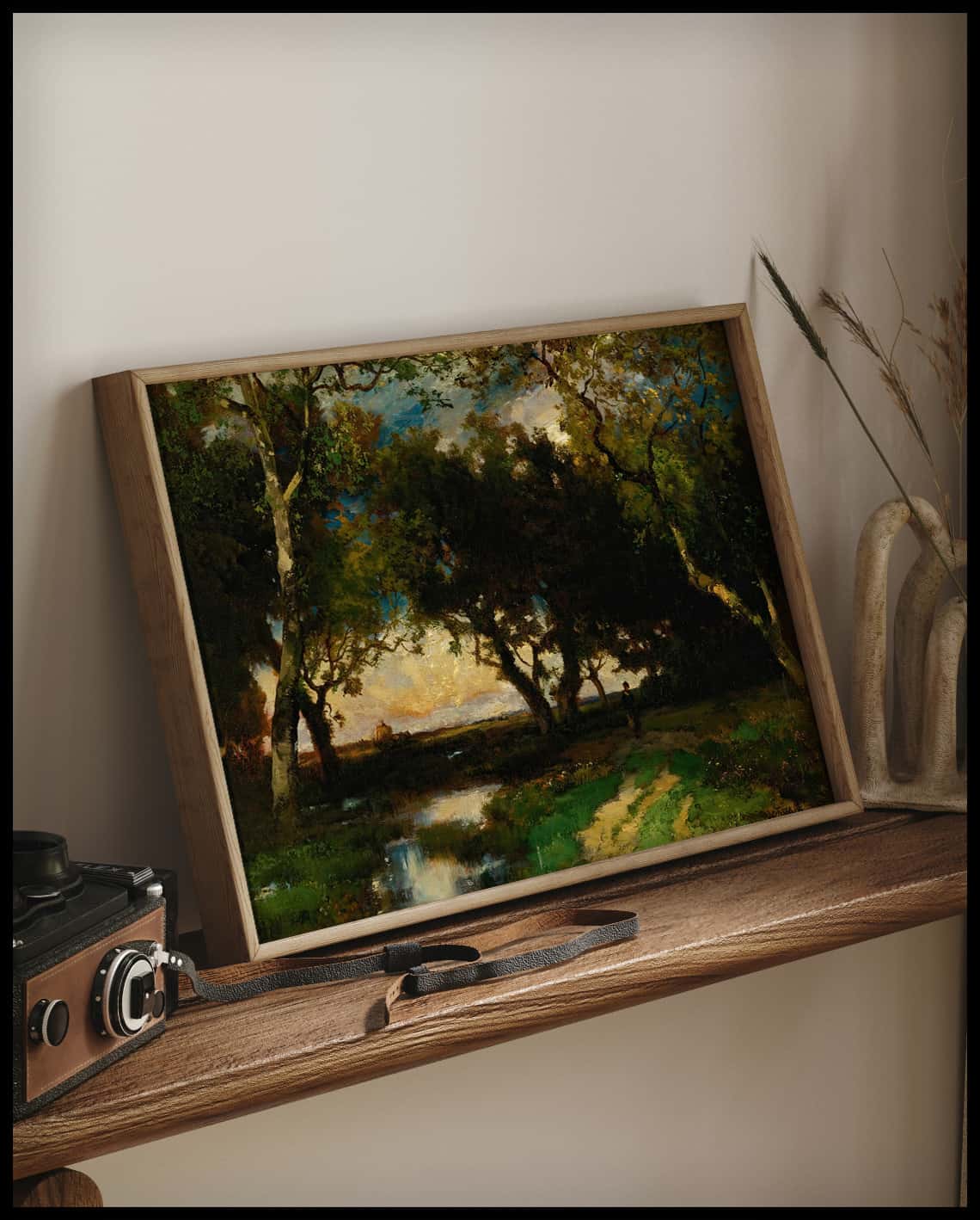 Sous les arbres