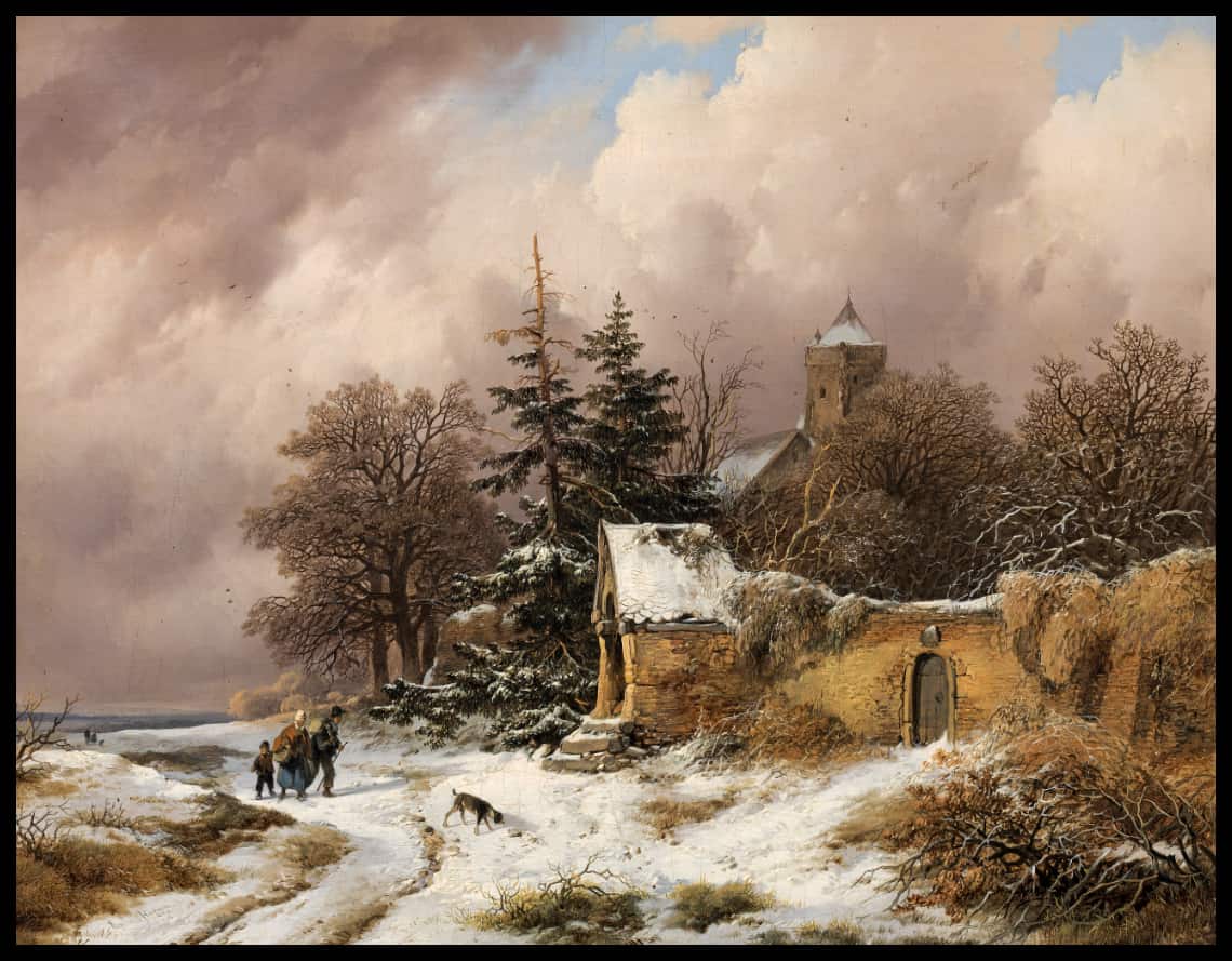Winterlandschaft 1844