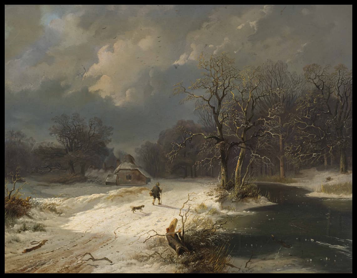 Winterlandschaft 1846