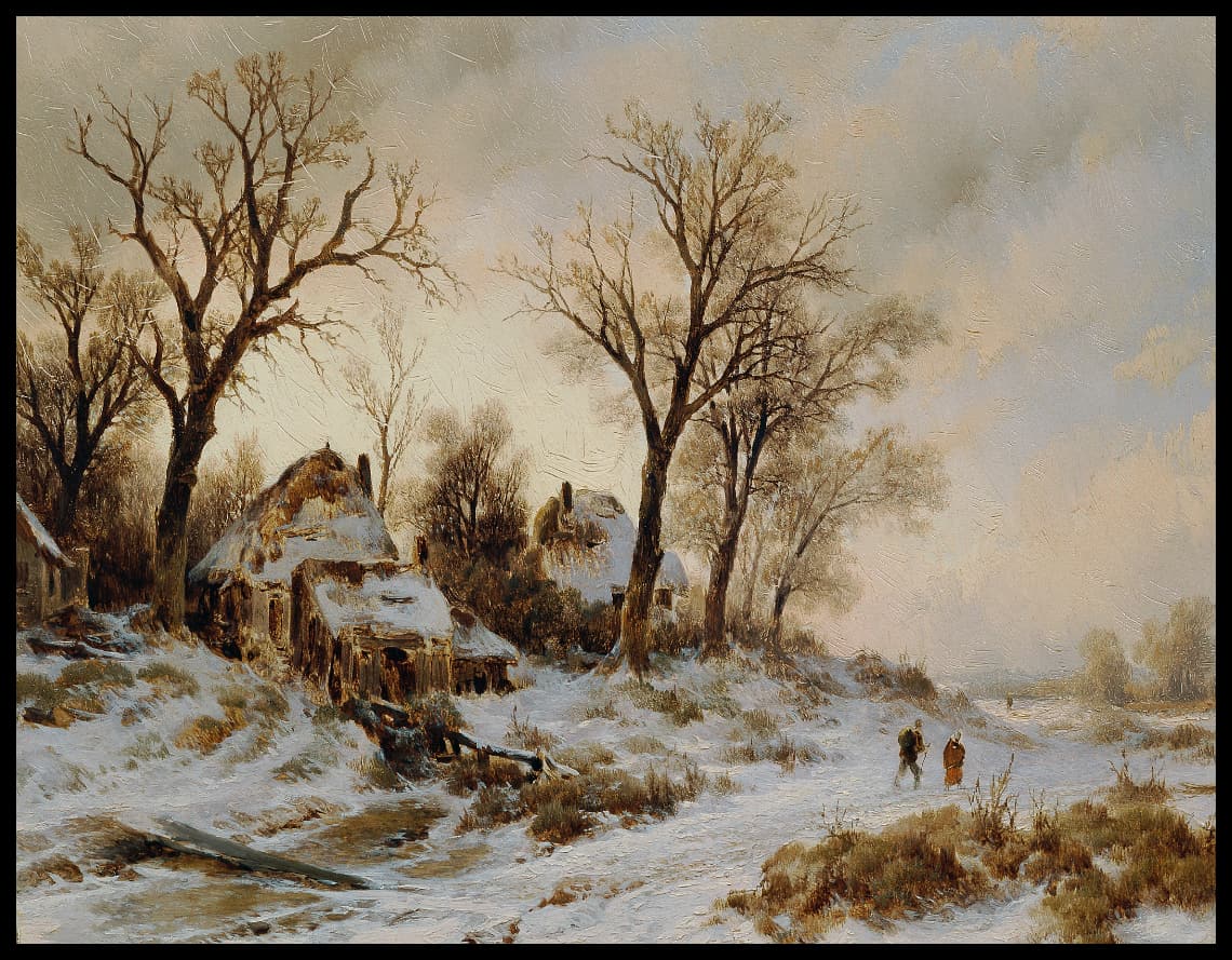Winterlandschaft 1870