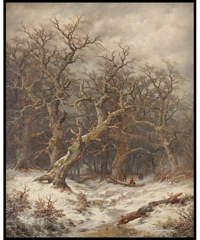 Winterlandschaft, Winterwald