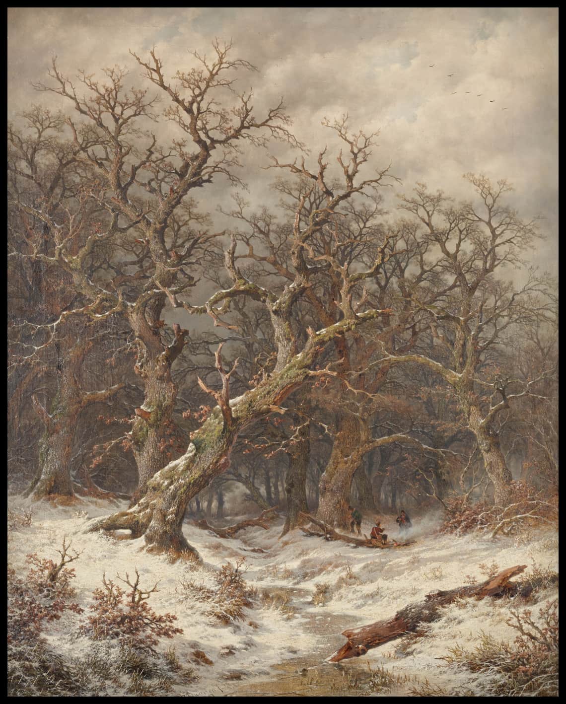 Winterlandschaft, Winterwald