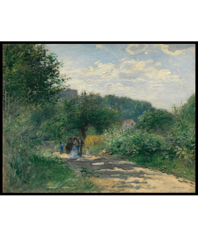 A Road in Louveciennes