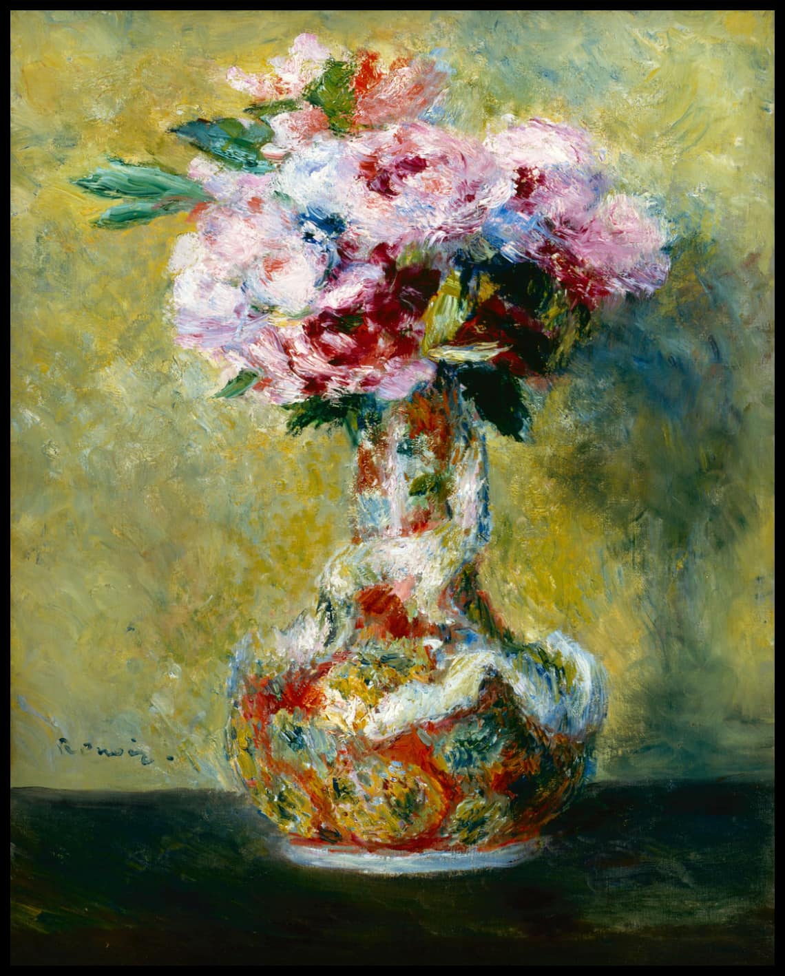 Bouquet dans un vase