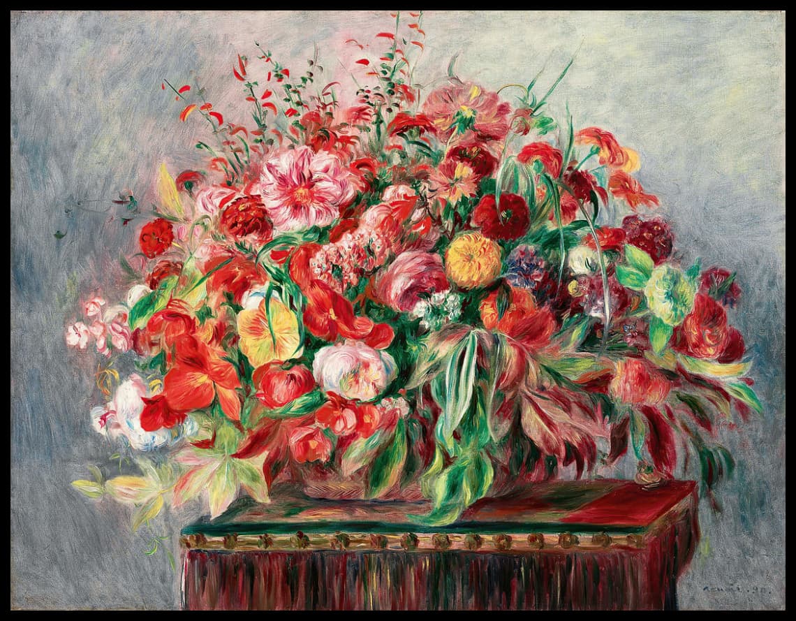 Corbeille de fleurs