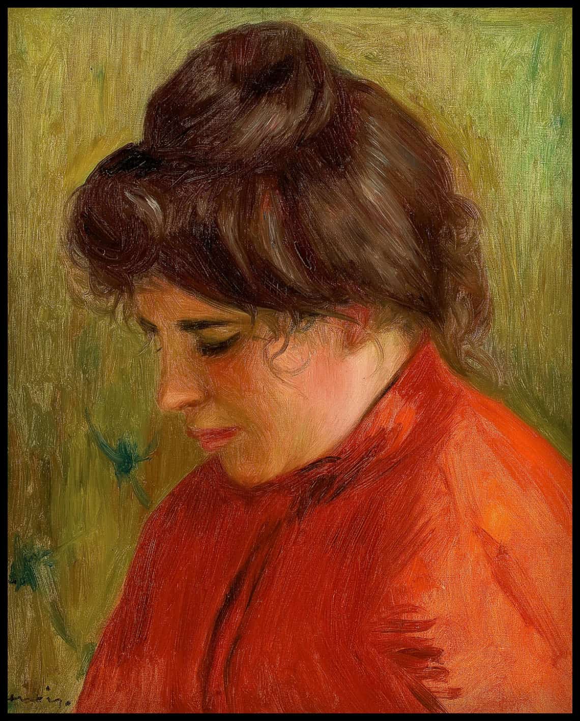 Gabrielle en Rouge