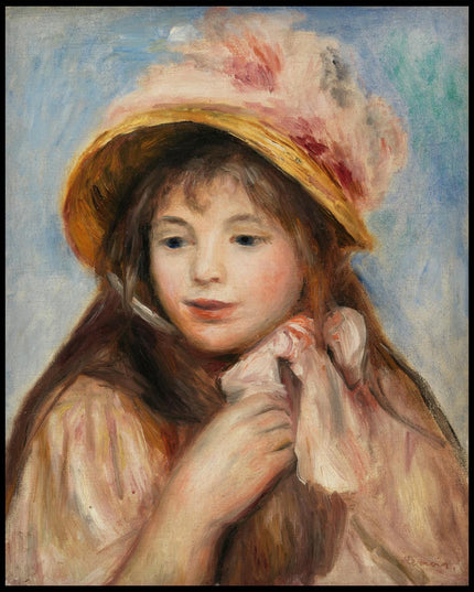 Girl with Pink Bonnet