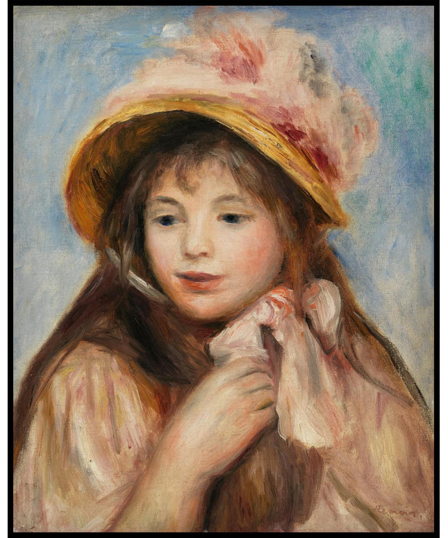 Girl with Pink Bonnet