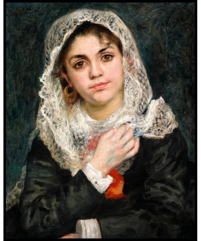 Lise in a White Shawl