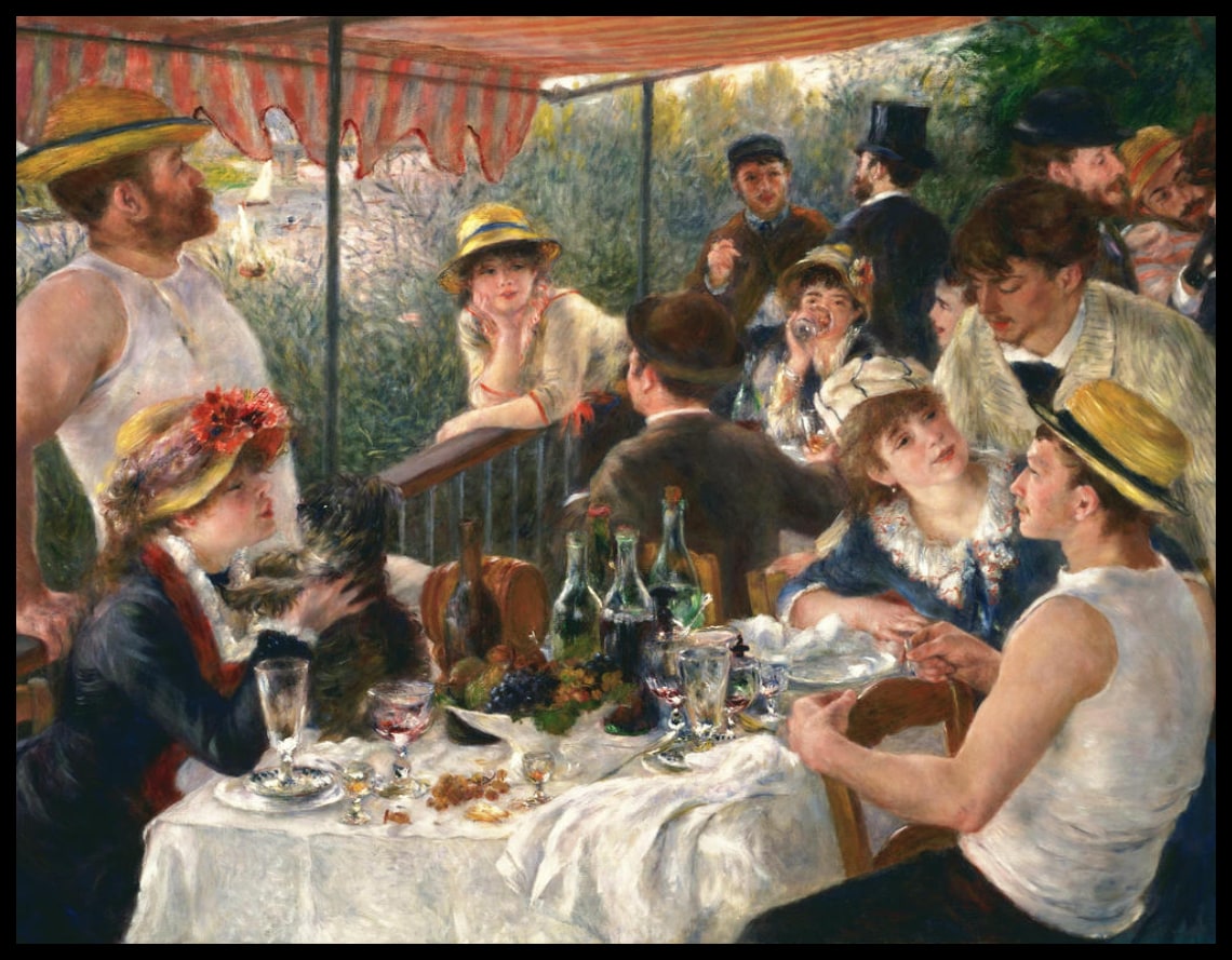 Déjeuner de la fête nautique