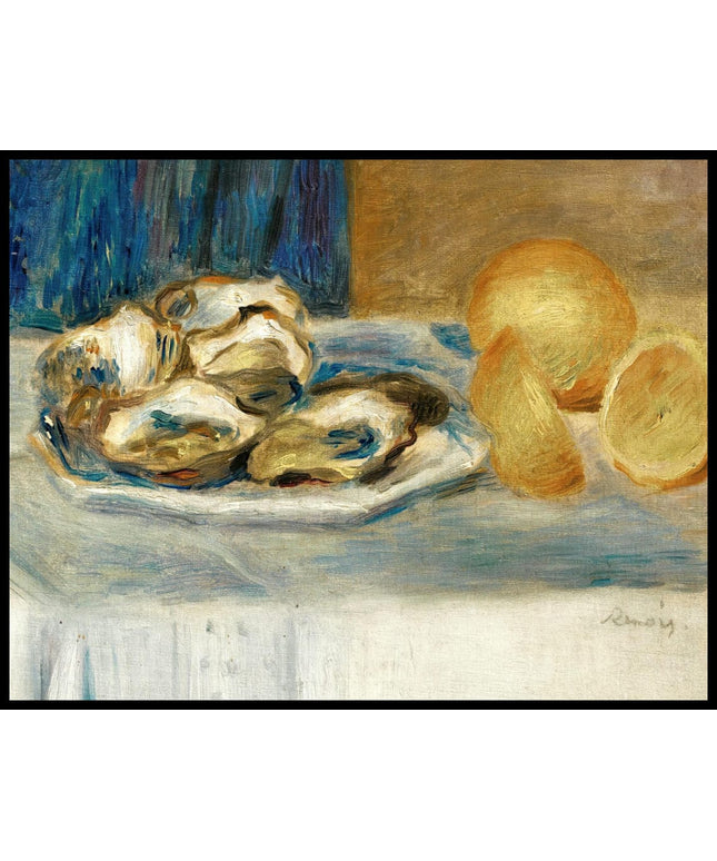 Nature Morte Aux Citrons Et Aux Huïtres