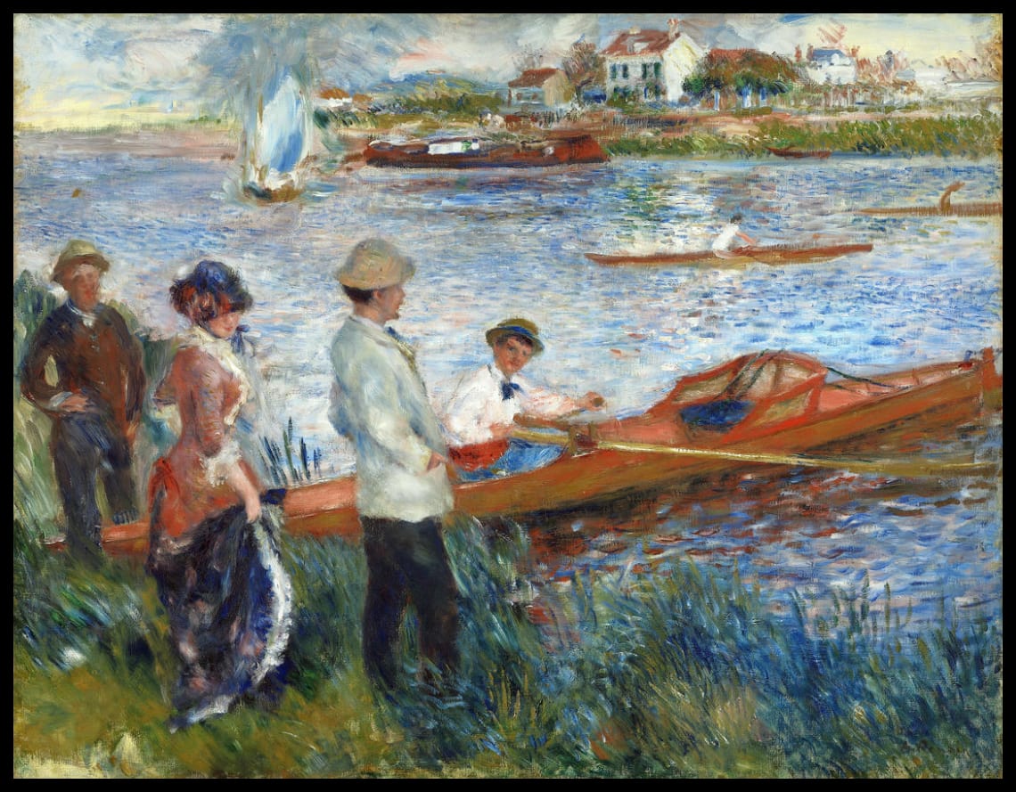 Oarsmen à Chatou