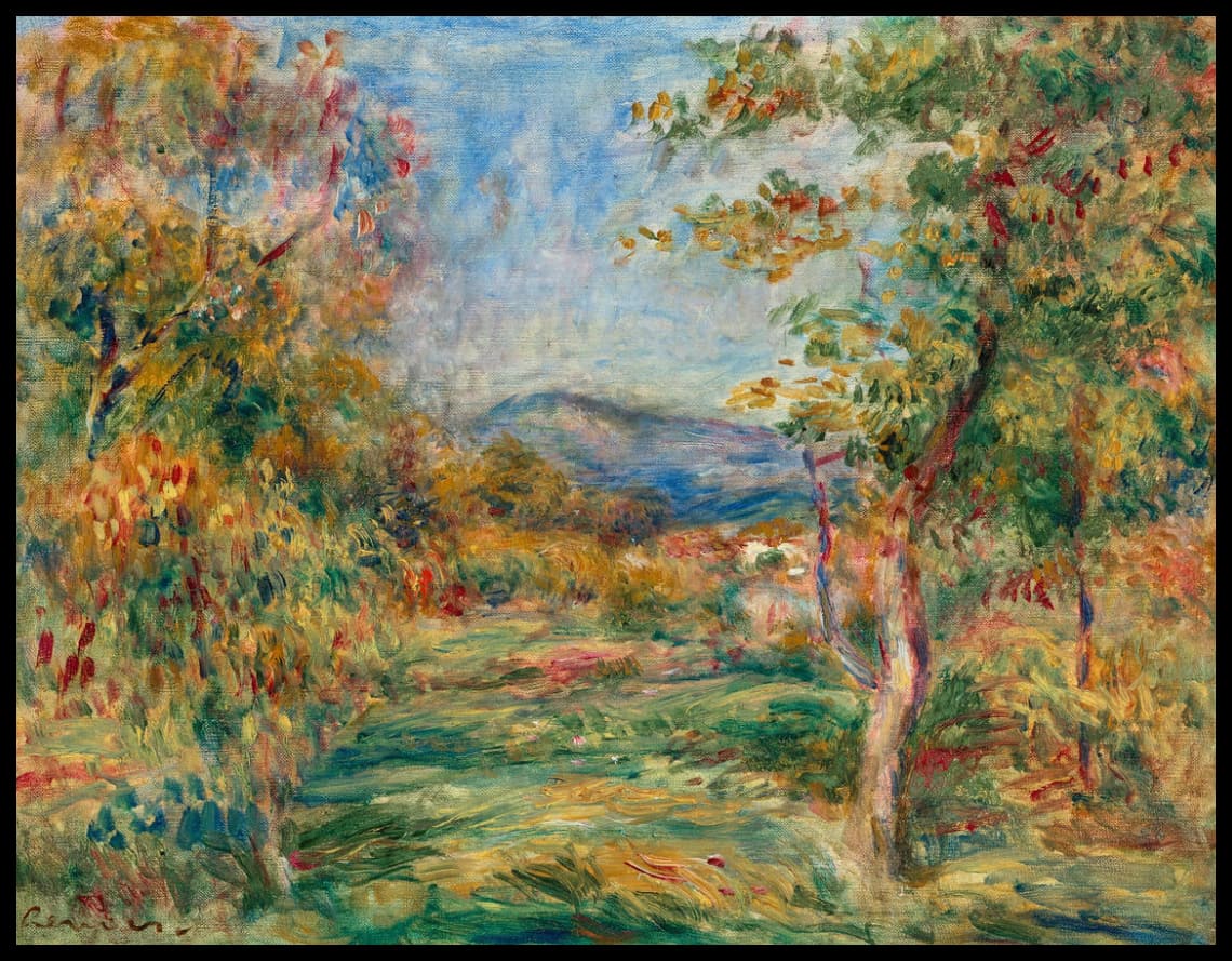Paysage de Cagnes
