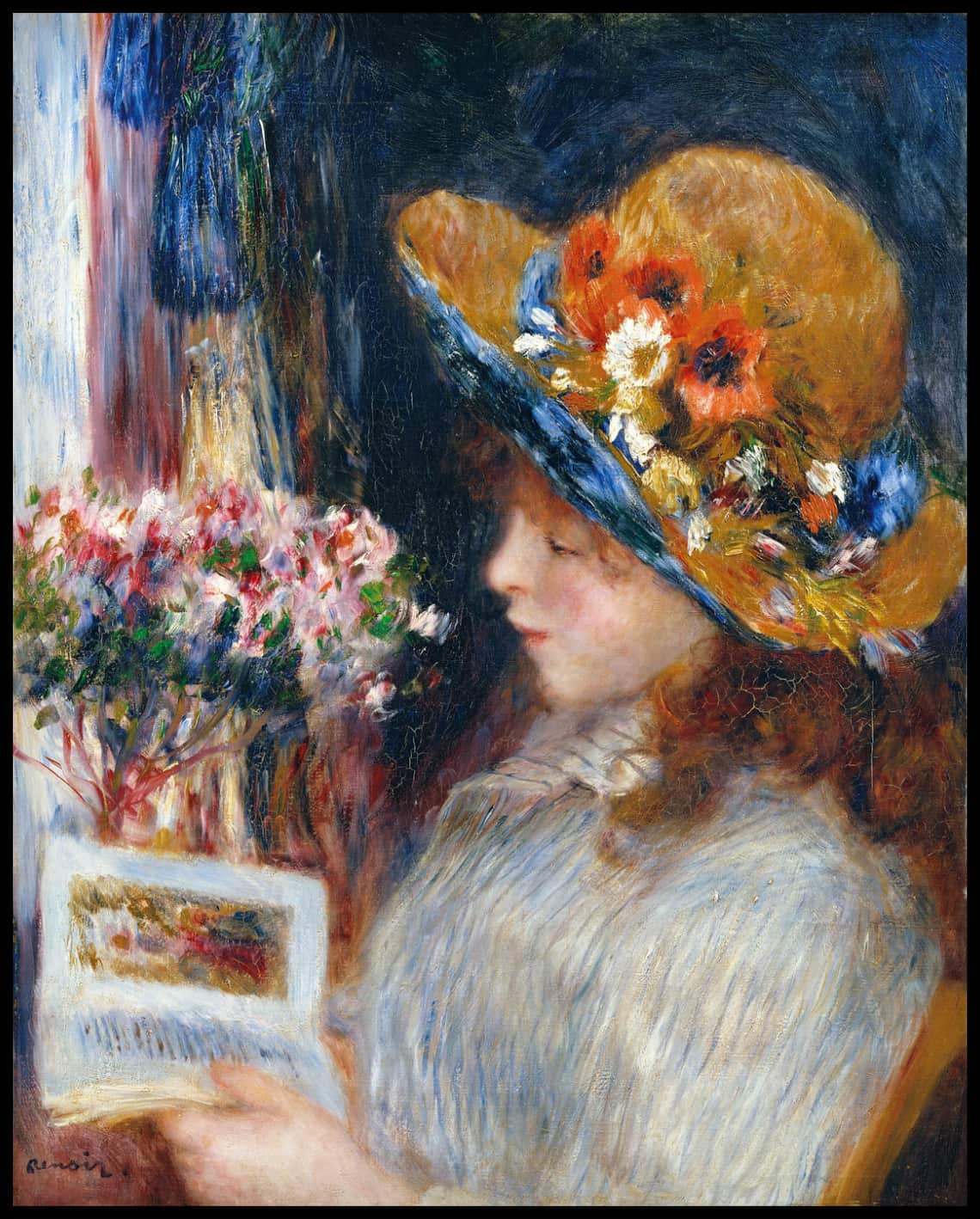 Fille de lecture