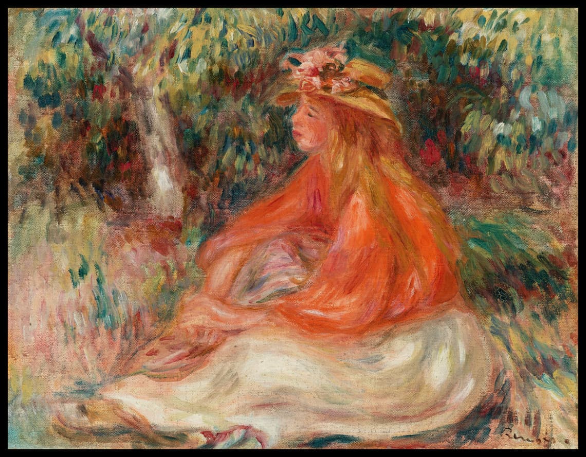 Femme assise