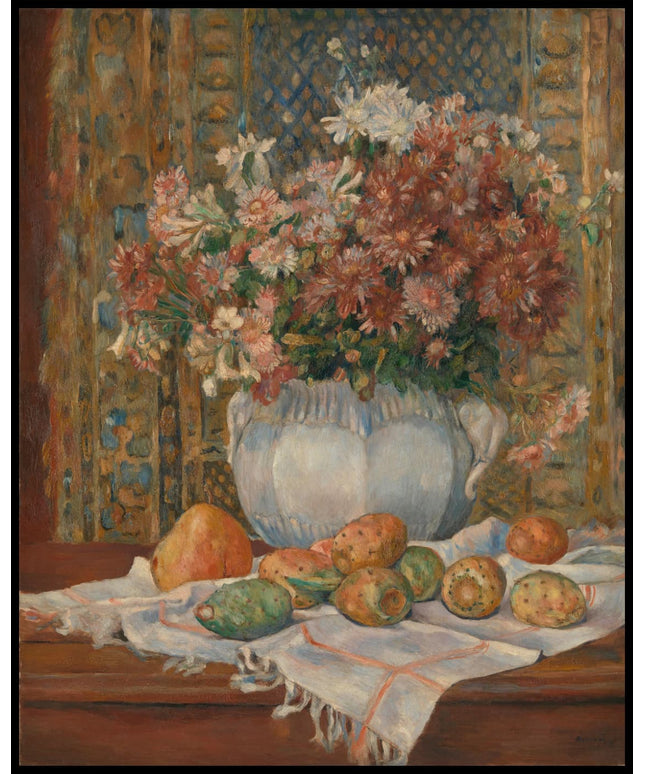 Still Life with Flowers and Prickly Pears