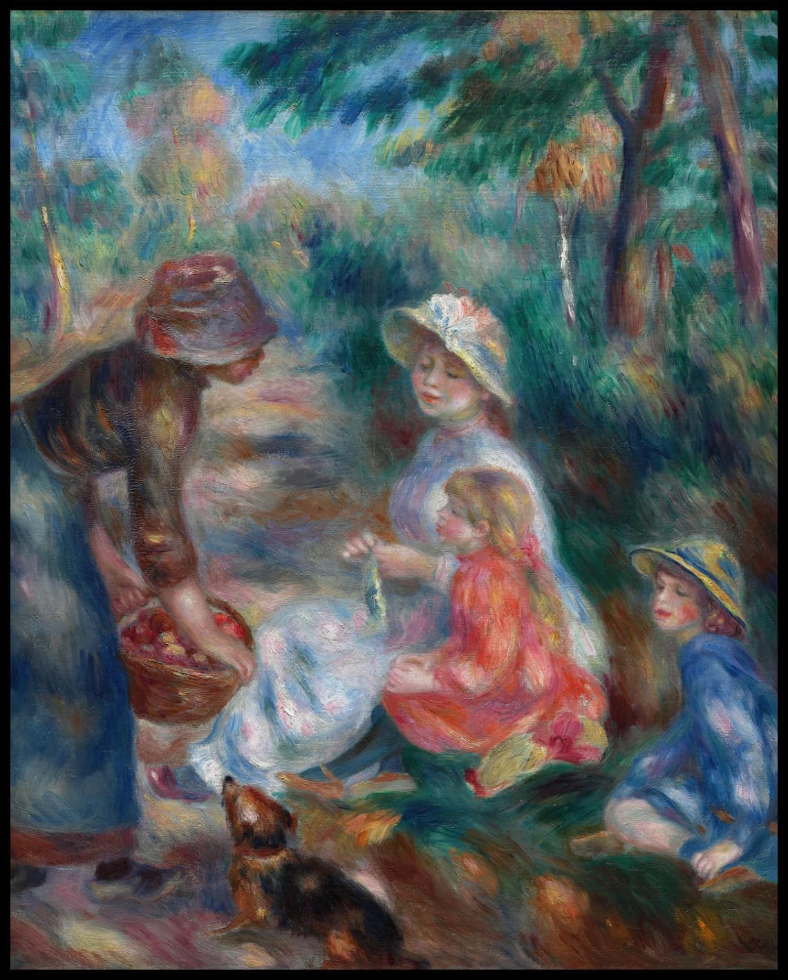 Le vendeur de pommes