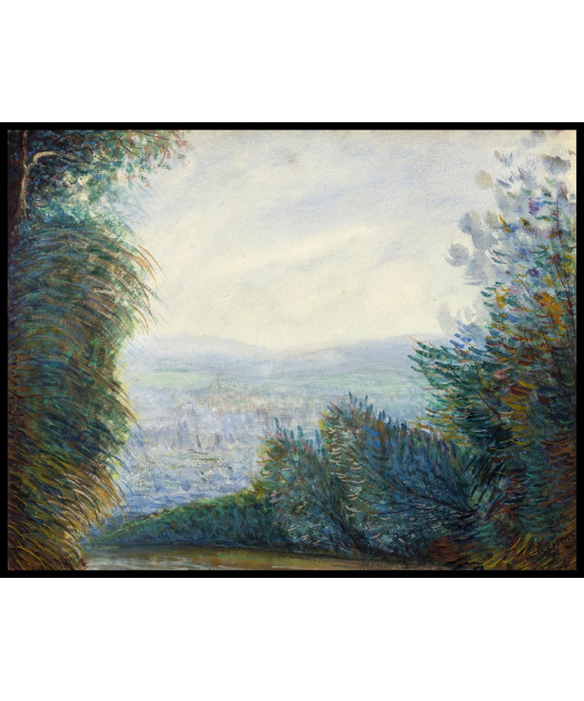 The Auvers Valley on the Oise River