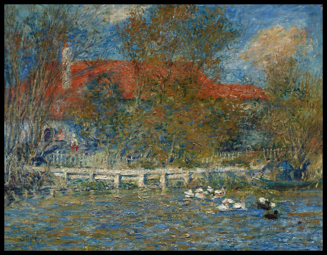 L'étang du canard