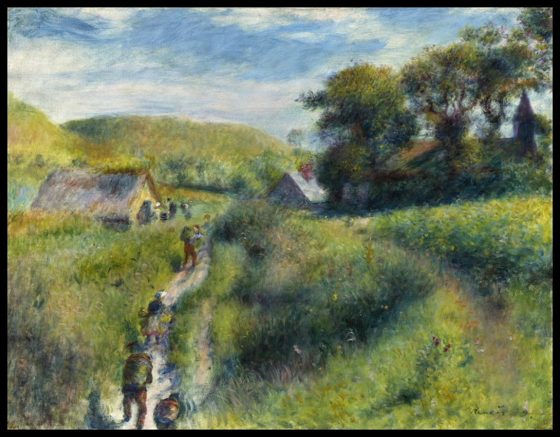 La récolte des mousses