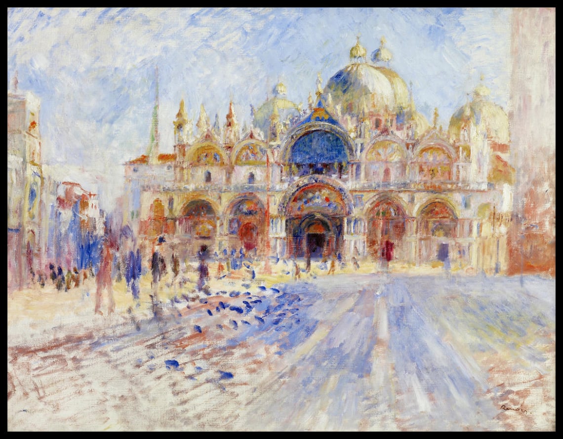 La place Saint-Marc, Venise
