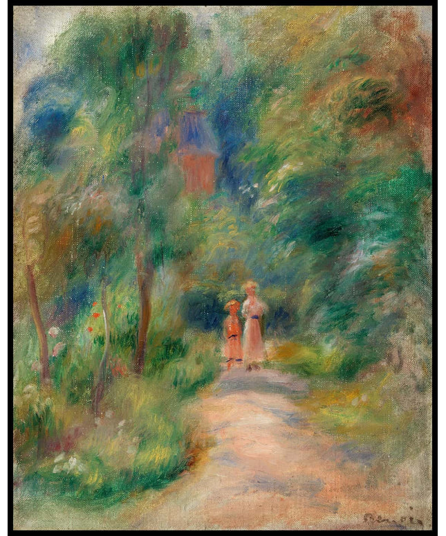 Two Figures on a Path