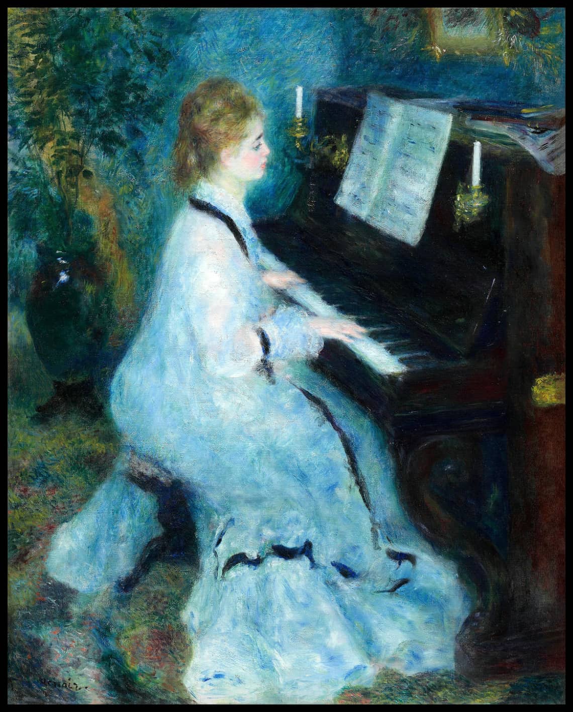 Femme au piano