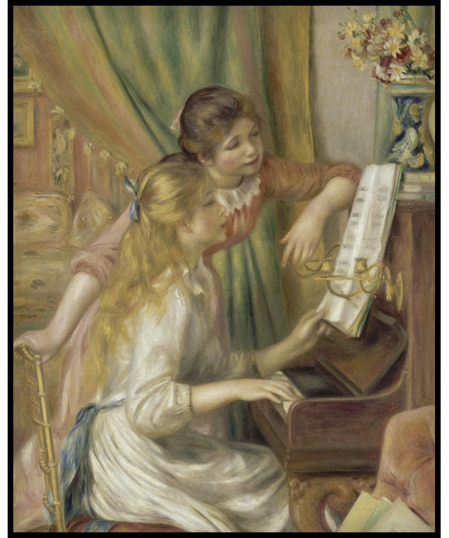 Young Girls at the Piano