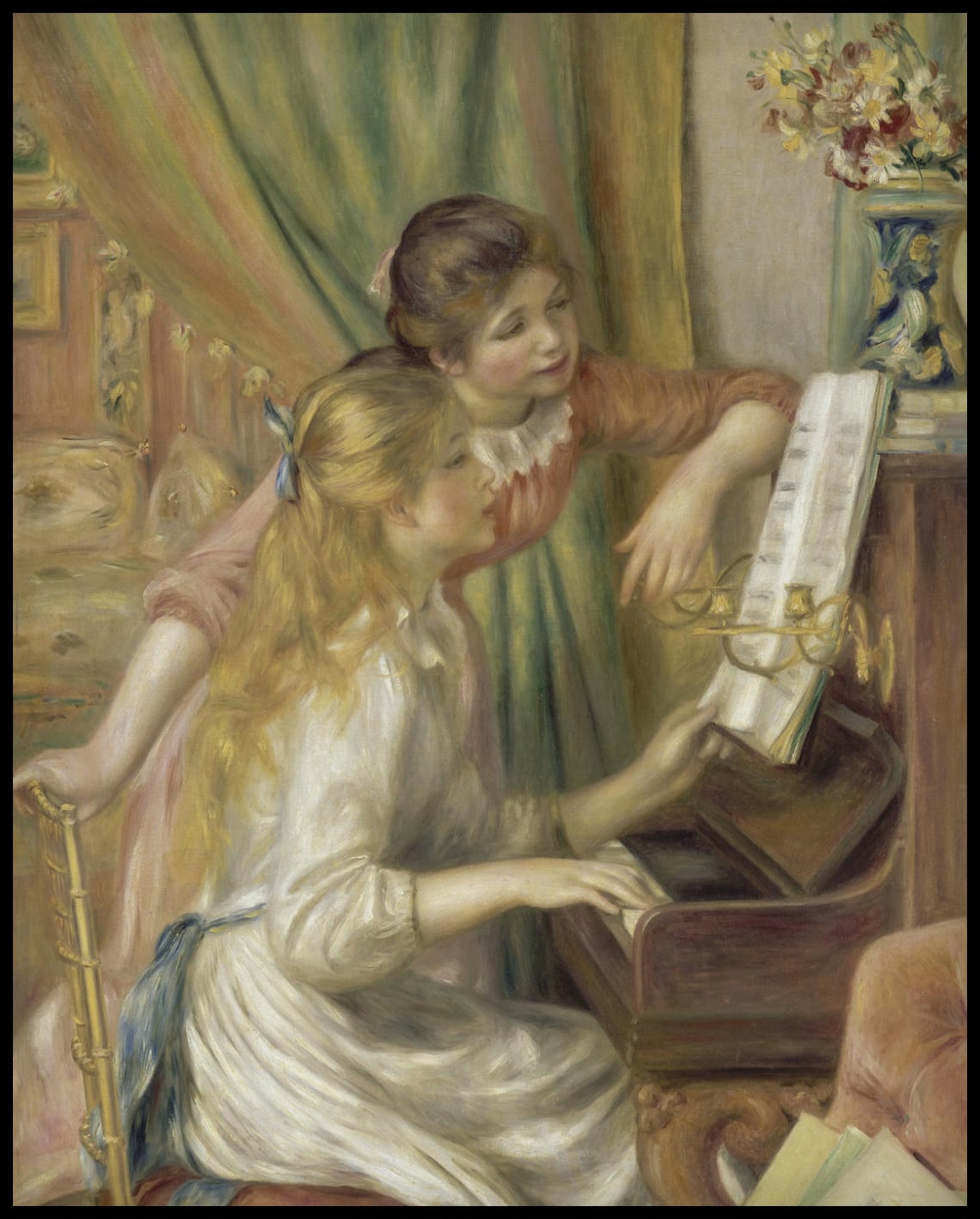 Jeunes filles au piano